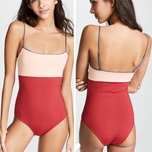 TAVIK Colorblock One Piece Swimsuit S